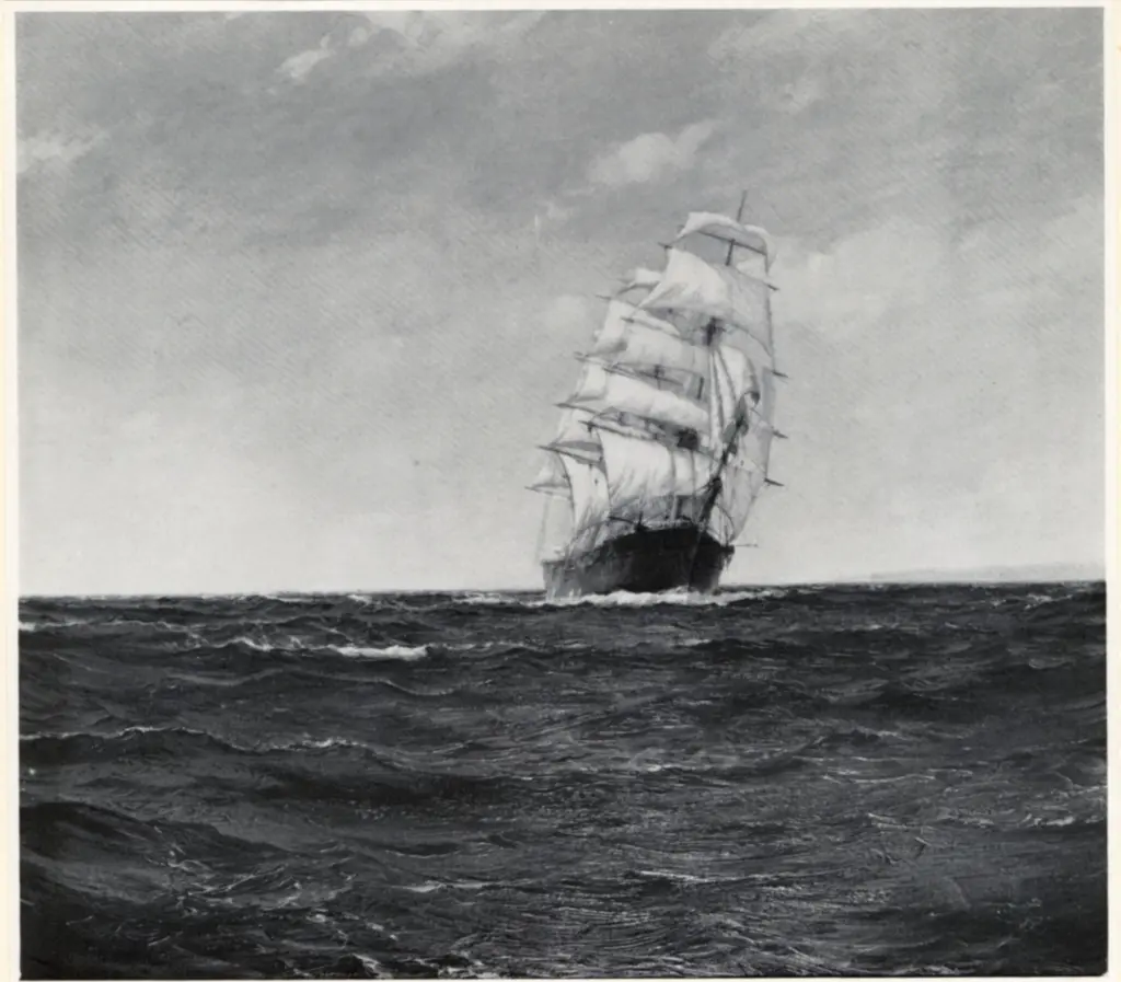 Anonimo , Dawson, Montague - sec. XIX - Full Sail , fronte