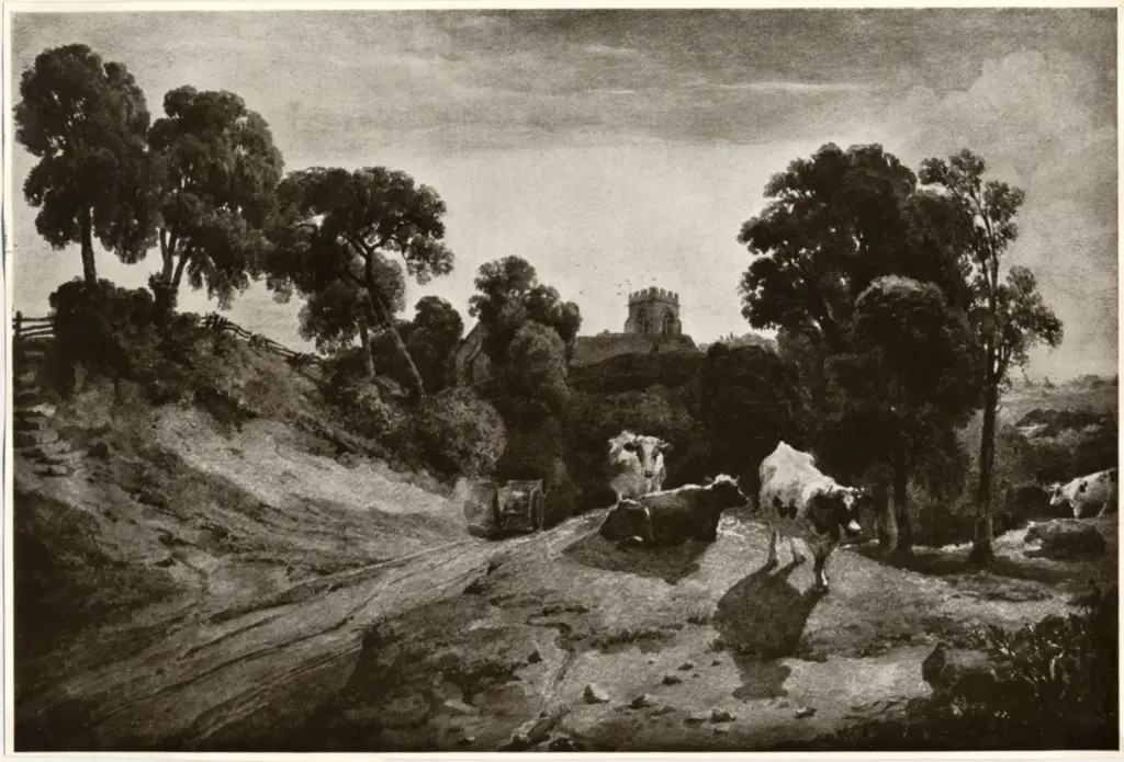 De Wint, Peter , Kneeton-on-the-Hill