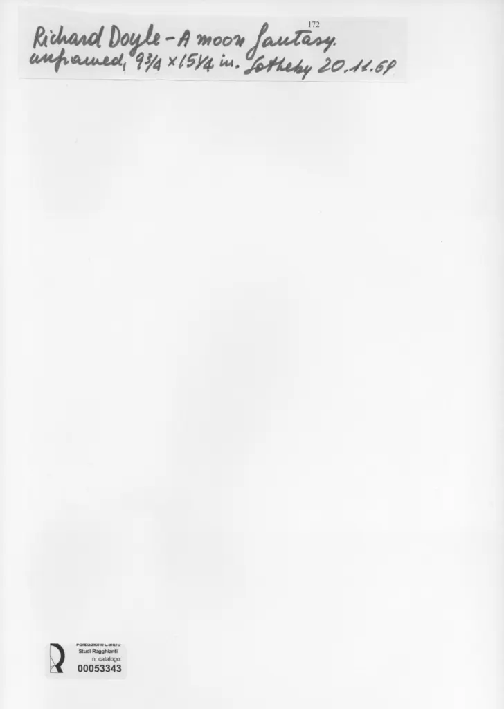 Anonimo , Doyle, Richard - sec. XIX - A Moon Fantasy , retro