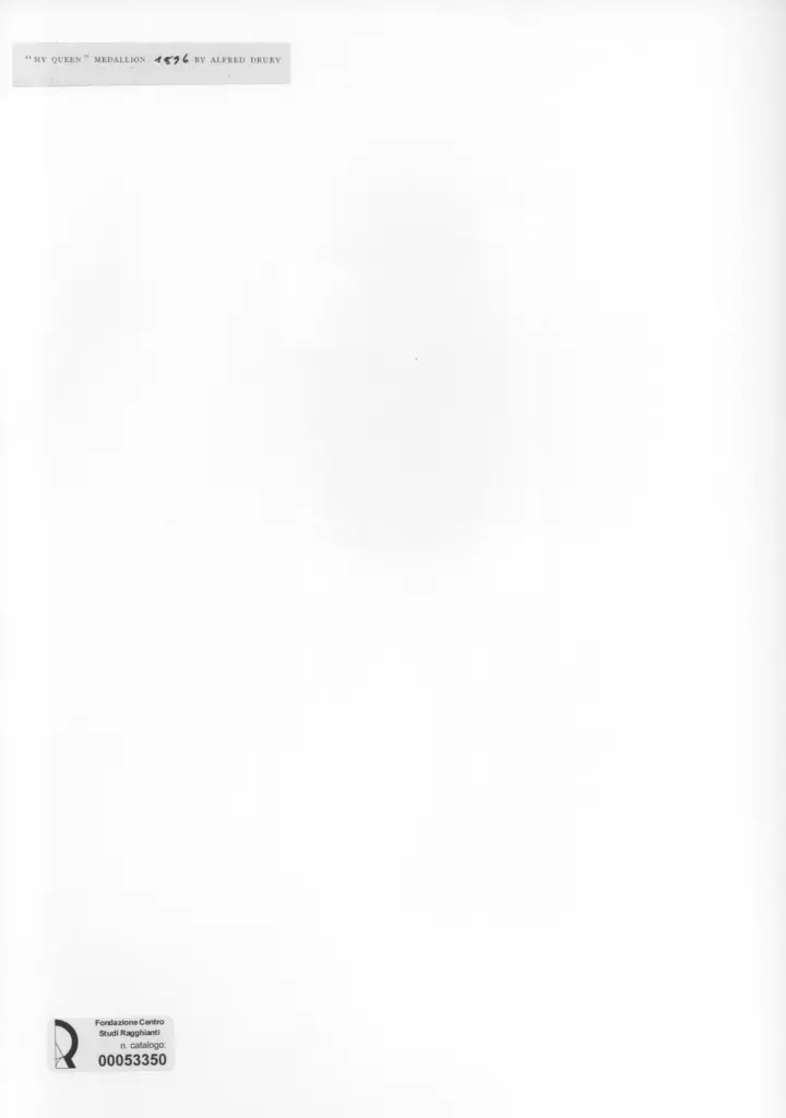 Anonimo , Drury, Alfred - sec. XIX - My Queen , retro