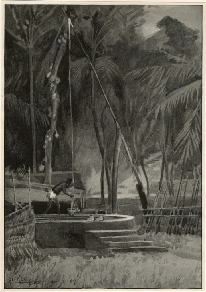 East, Sir Alfred , A Scene in Ceylon
