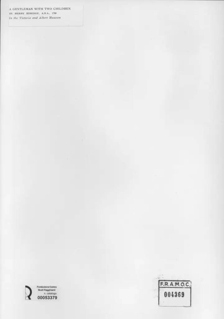 Anonimo , Edridge, Henry - sec. XVIII , retro