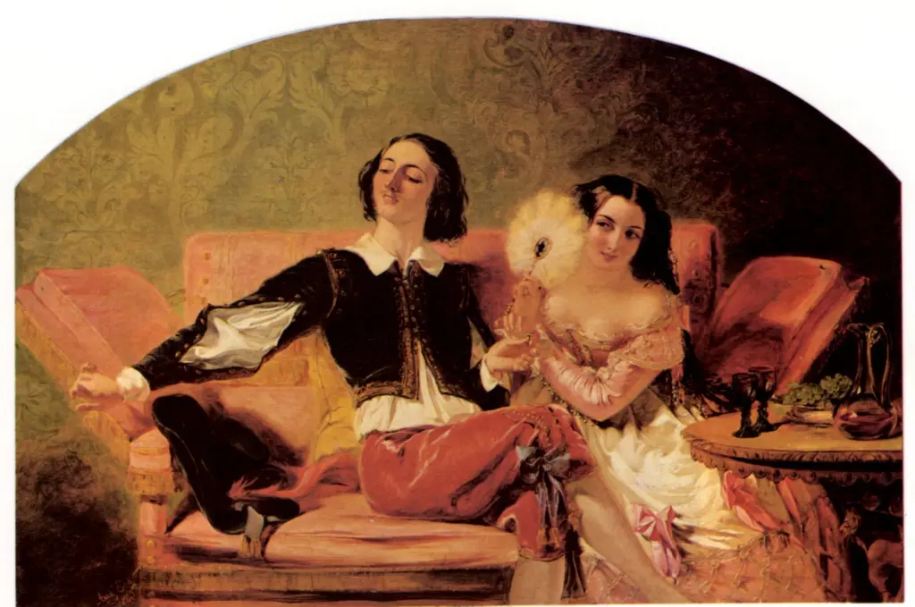 Anonimo , Egg, Augustus Leopold - sec. XIX , fronte