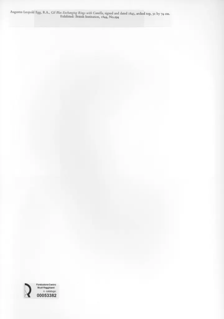 Anonimo , Egg, Augustus Leopold - sec. XIX , retro