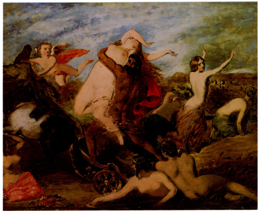 Anonimo , Etty, William - sec. XIX - Pluto Carrying off Prosperine , fronte