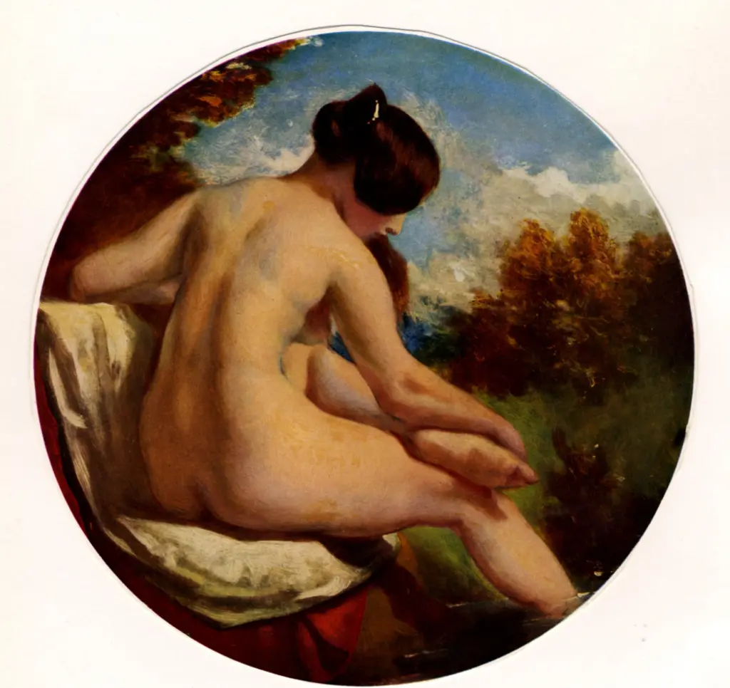 Anonimo , Etty, William - sec. XIX - The Bather , fronte