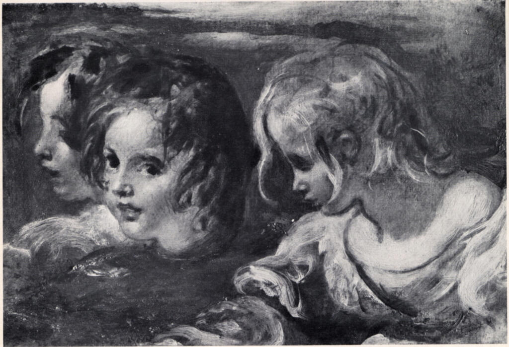 Anonimo , Etty, William - sec. XIX - Children's head , fronte