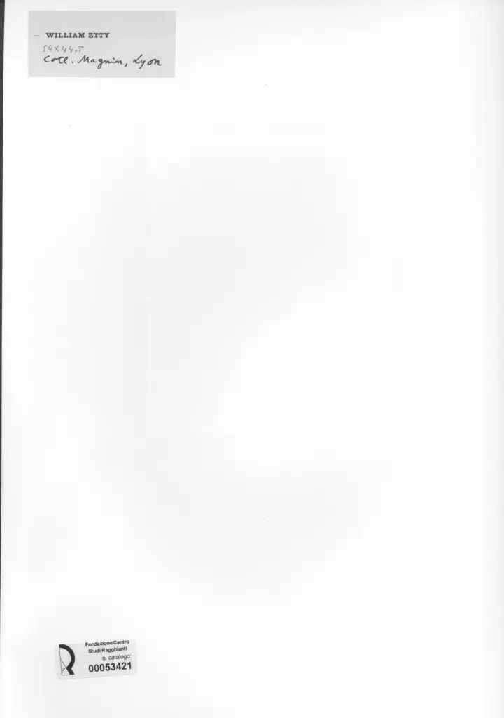 Anonimo , Etty, William , retro