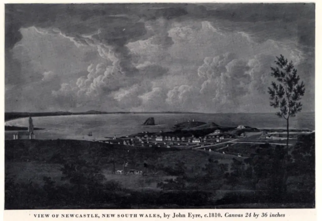 Eyre, John , View of New Castle, New South Vales -