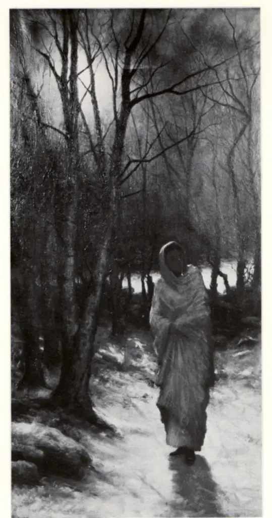 Anonimo , Farquharson, Joseph - sec. XIX/ XX - A Wintry Tryste , fronte