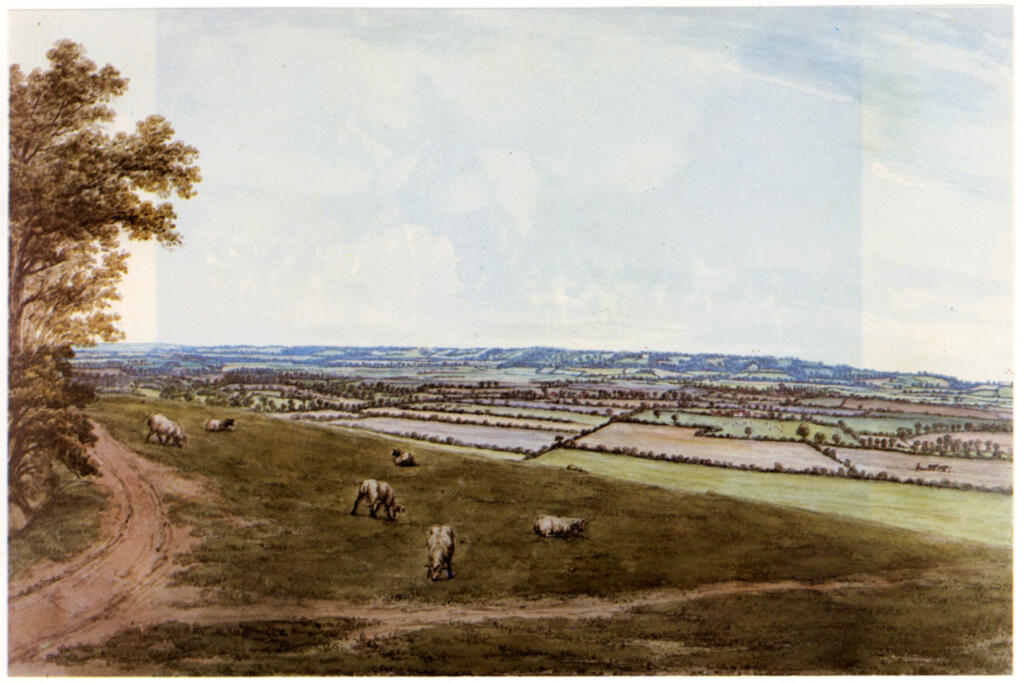 Fisher, Thomas , View from Hunger Hill, near Maston Park, Bedfordshire -