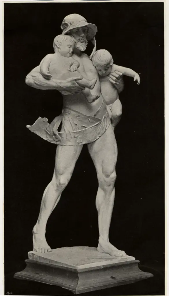 Anonimo , Frampton, George - sec. XIX - The Children of the Wolf , fronte