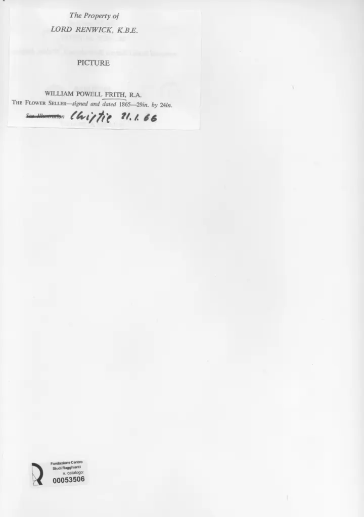 Anonimo , Frith, William Powell - sec. XIX , retro