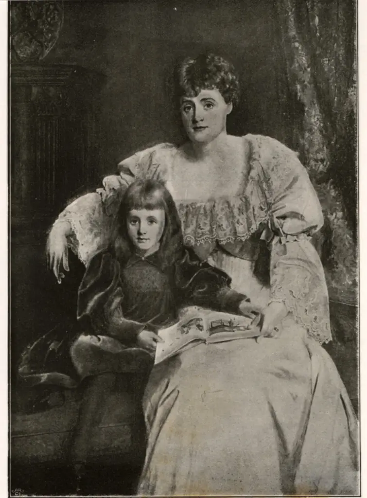 Frith, William Powell , Mrs. Gresham and daughter -