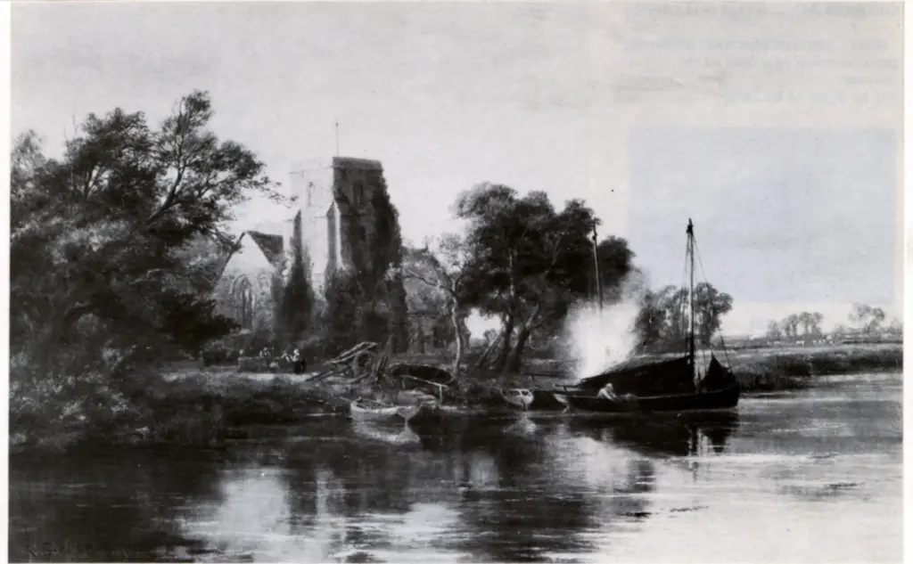 Gallon, Robert , The Church landing -