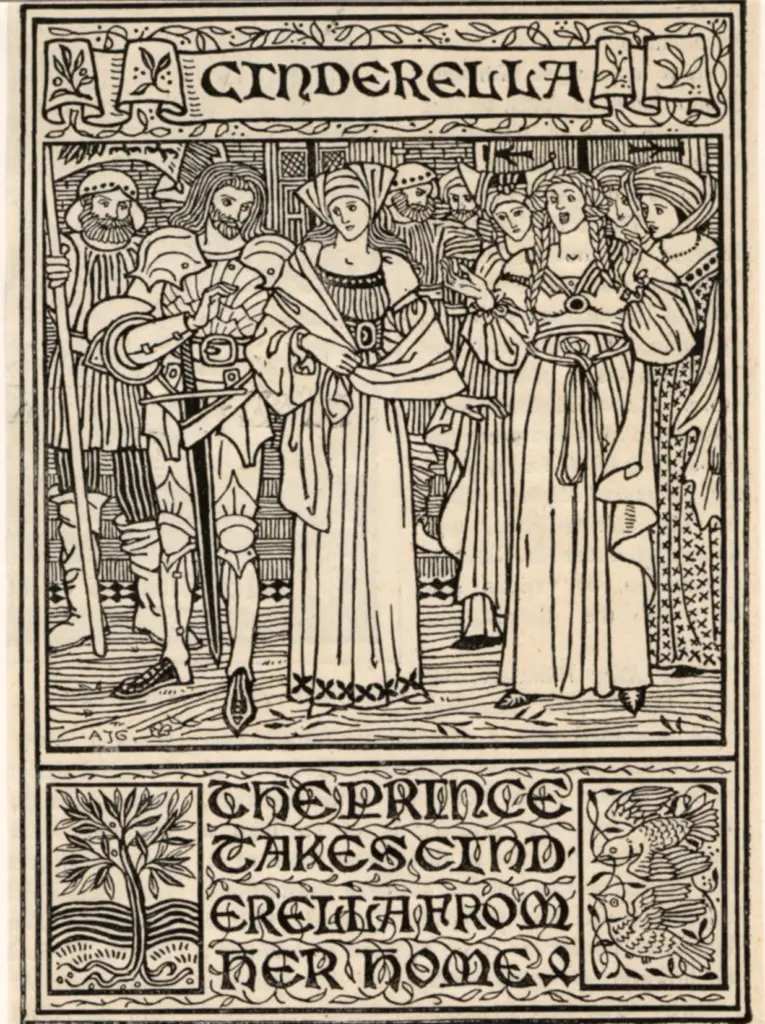 Anonimo , Gaskin, Arthur Joseph - sec. XIX - A Book of Fairy Tales , fronte