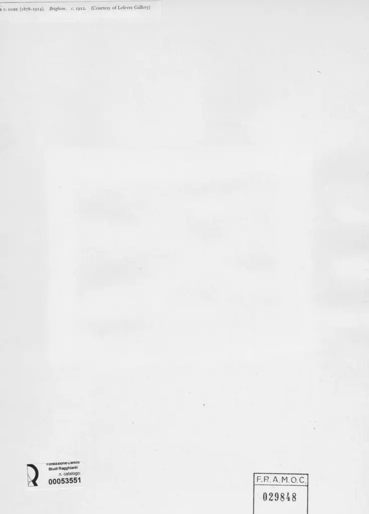 Anonimo , Gore, Spencer F. - sec. XX , retro