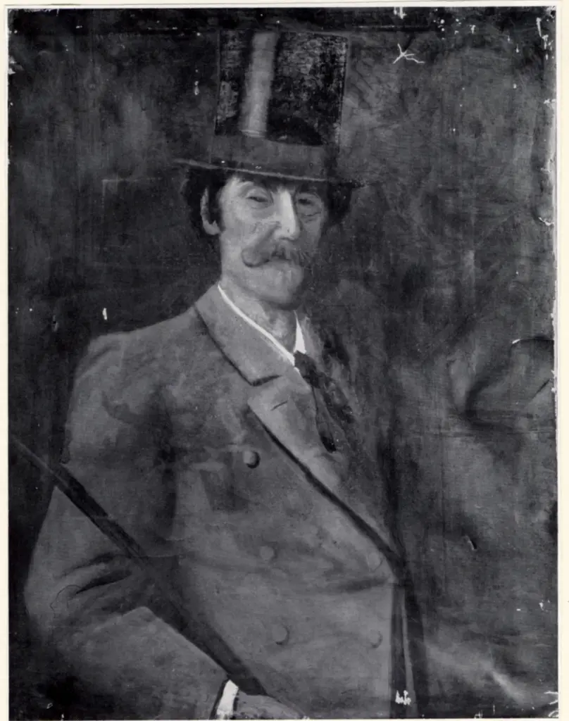 Greaves, Walter , Portrait of James McNeill Whistler -