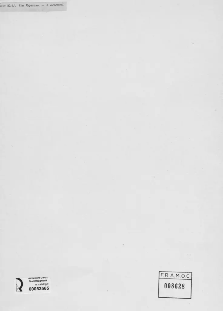 Anonimo, Anonimo , retro