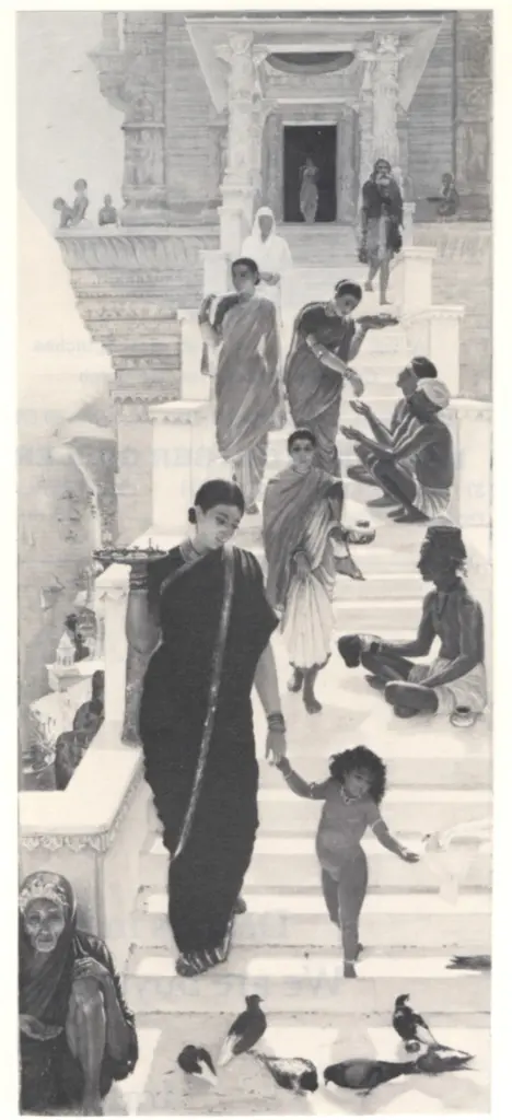 Anonimo , Griffiths, John - sec. XIX/ XX - The Temple Steps , fronte