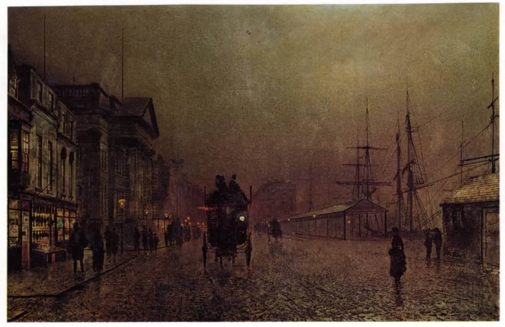 Grimshaw, John A. , Liverpool, Waterfront
