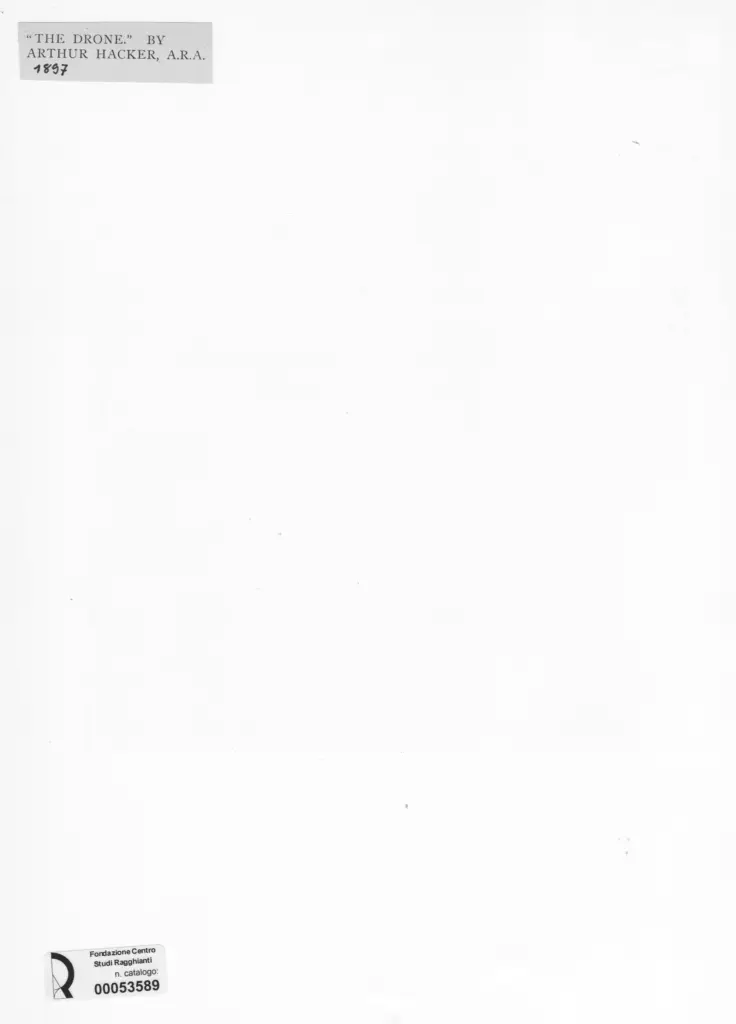 Anonimo , Hacker, Arthur - sec. XIX - The Drone , retro