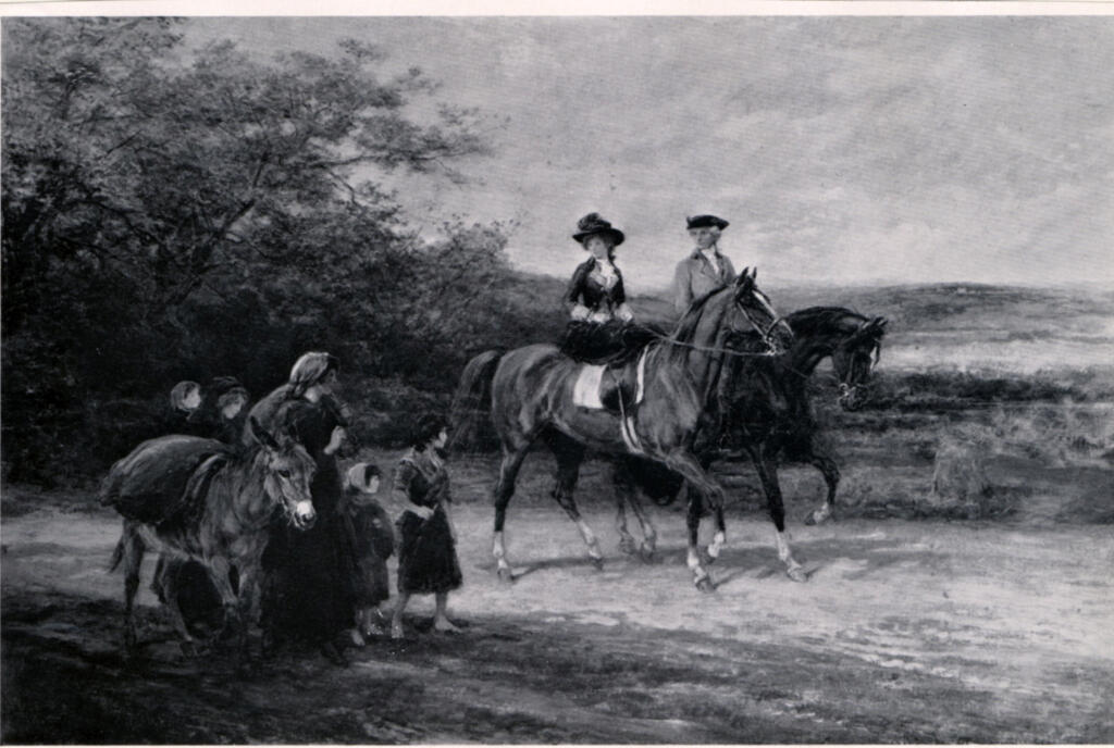 Anonimo , Hardy, Heywood - sec. XIX - The morning ride , fronte