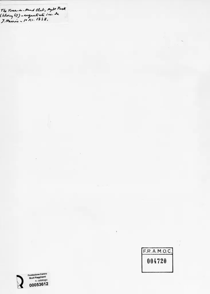 Anonimo , Harris, John - sec. XIX - Hyde Park , retro