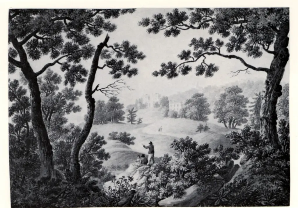 Anonimo , Hassell, Adward - sec. XIX - Gita in campagna , fronte