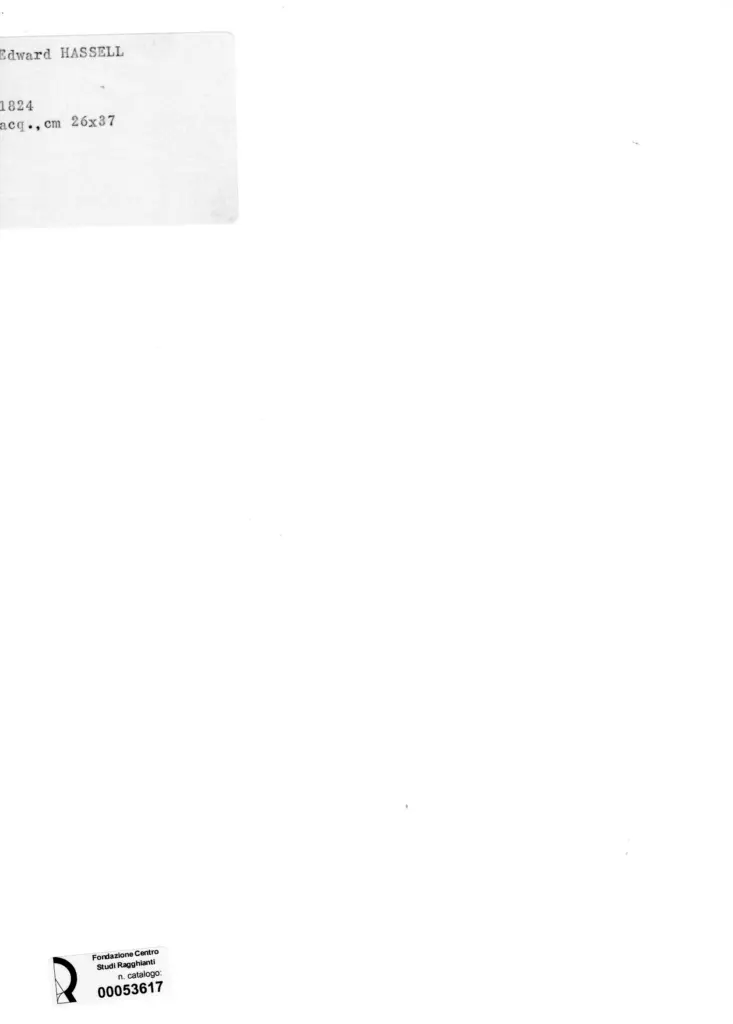 Anonimo , Hassell, Adward - sec. XIX - Gita in campagna , retro