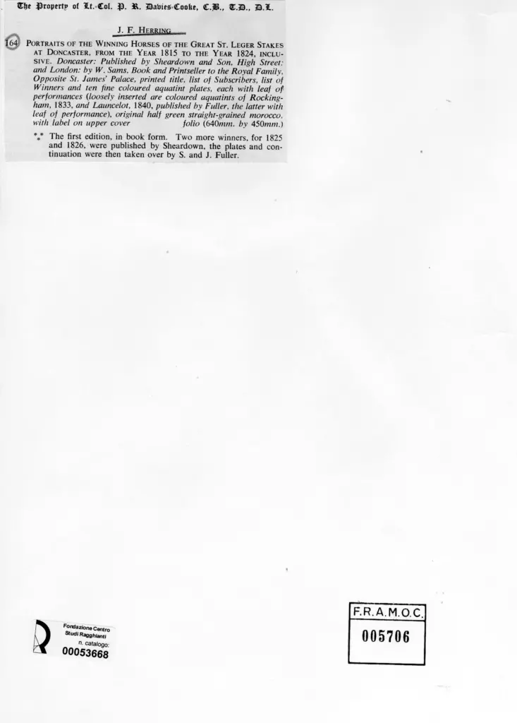 Anonimo , Herring, John Frederick , retro