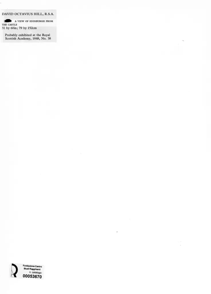 Anonimo , Hill, David Octavius , retro