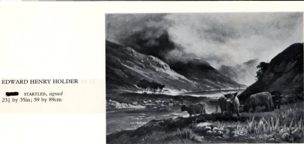 Holder, Edward Henry , Startled