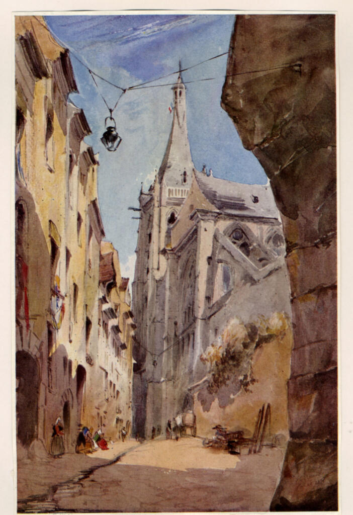 Anonimo , Holland, James - sec. XIX - St. Severin, Paris , fronte