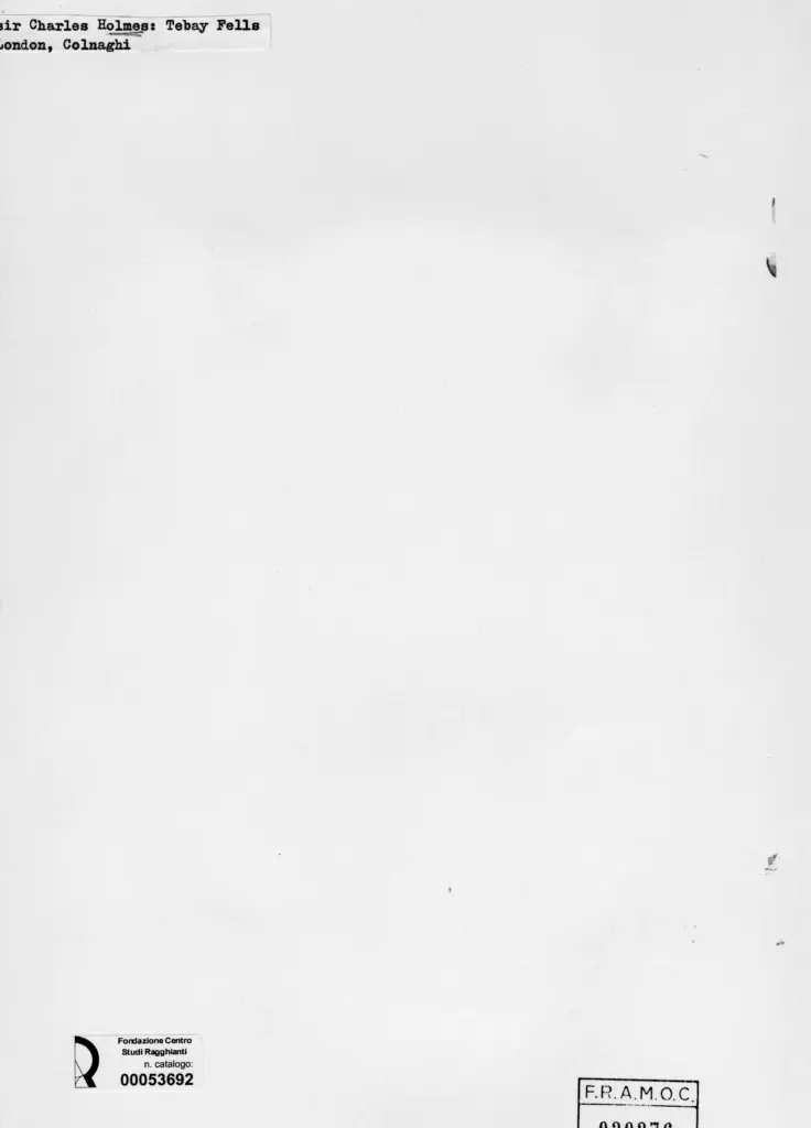 Anonimo , Holmes, Charles , retro