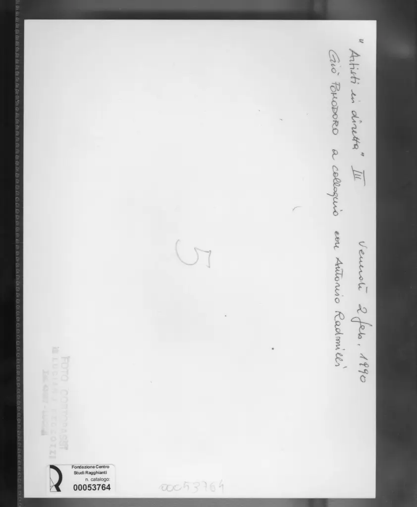 Foto Cortopassi , retro