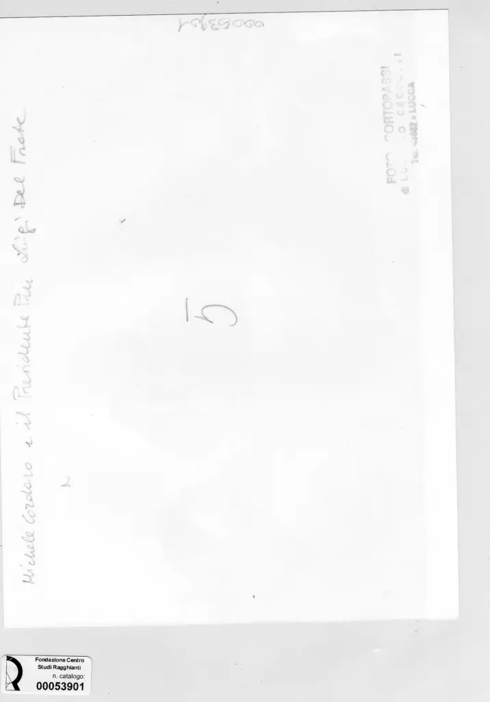 Foto Cortopassi , retro