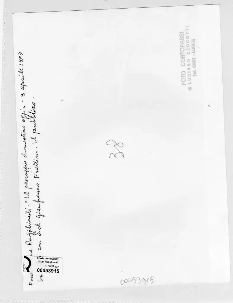 Foto Cortopassi , retro