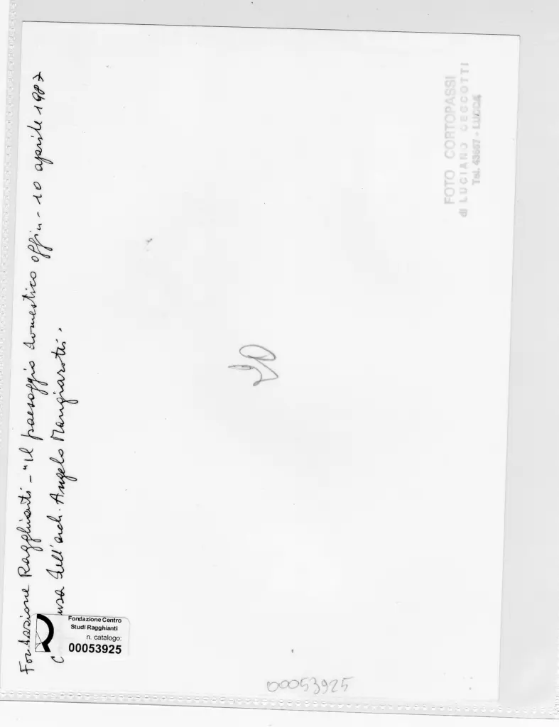 Foto Cortopassi , retro