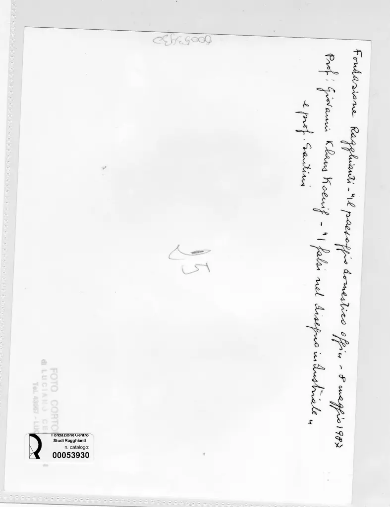 Foto Cortopassi , retro