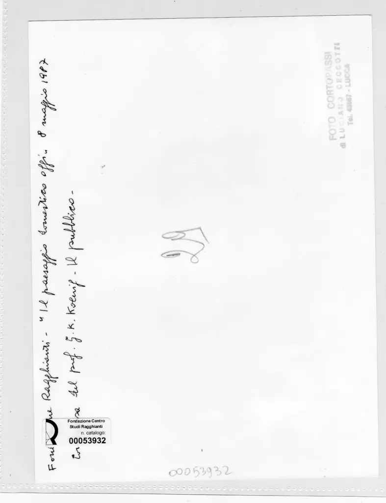 Foto Cortopassi , retro