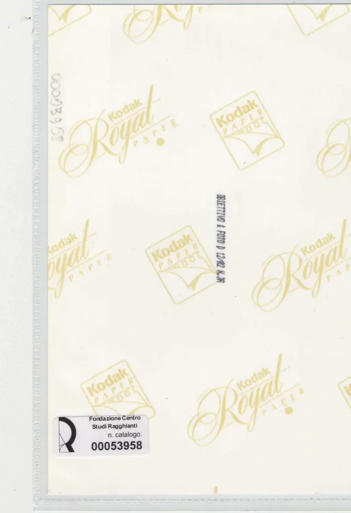 Obbiettivo e Foto , retro