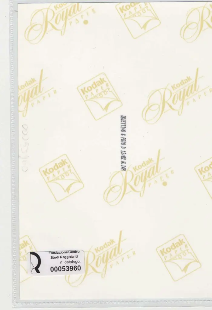 Obbiettivo e Foto , retro