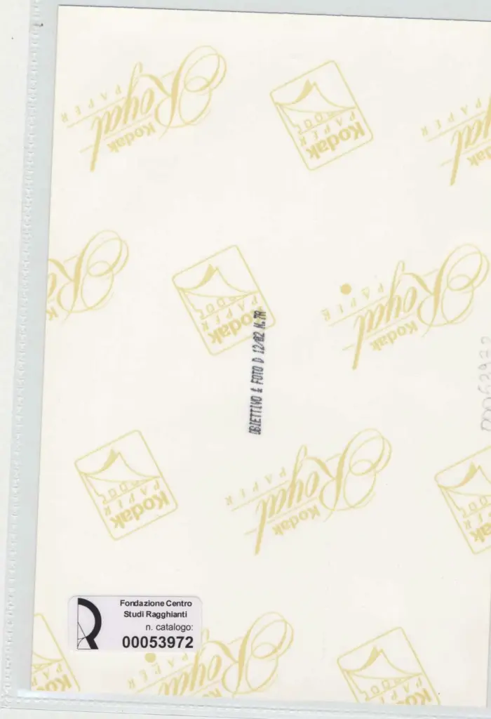 Obbiettivo e Foto , retro