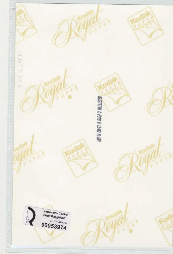 Obbiettivo e Foto , retro