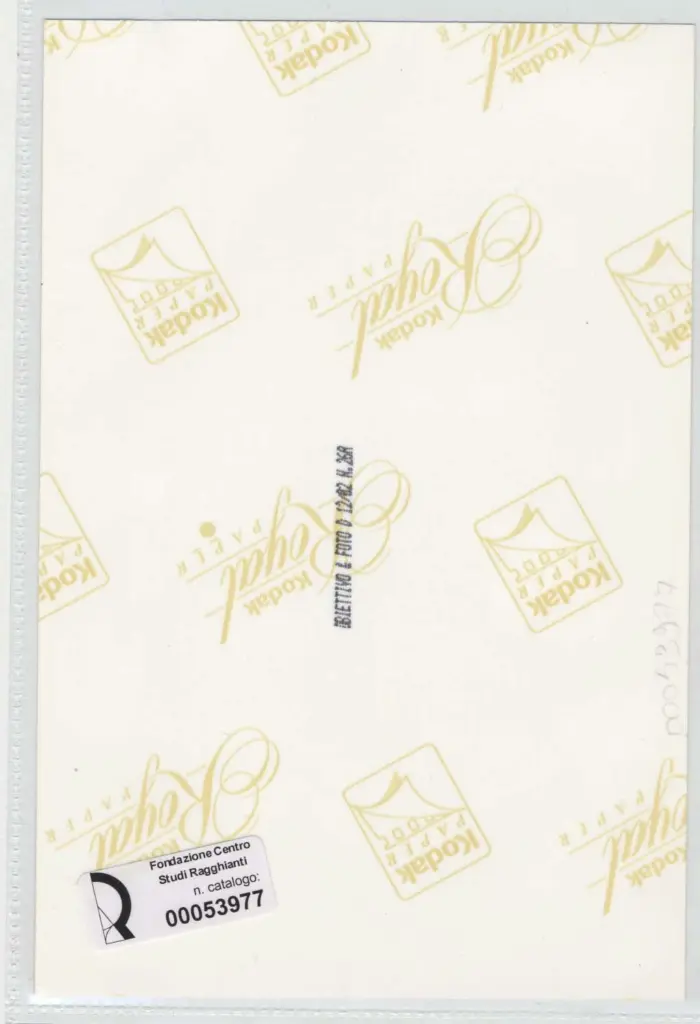 Obbiettivo e Foto , retro