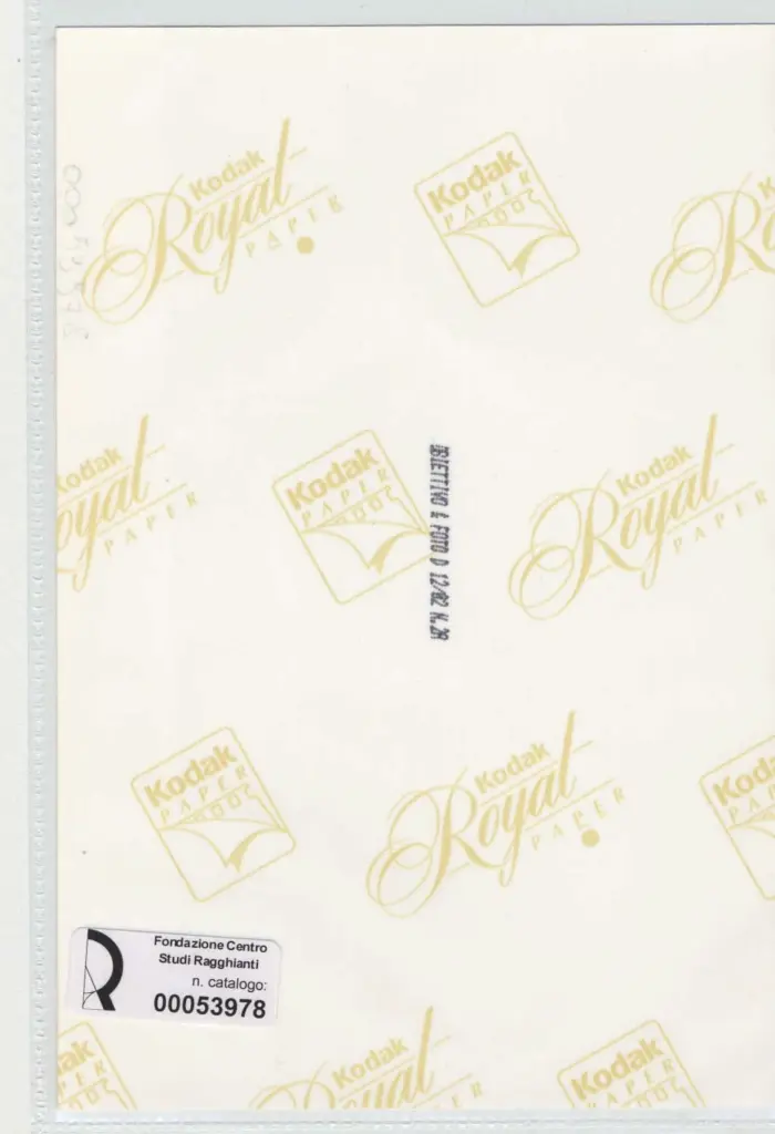 Obbiettivo e Foto , retro