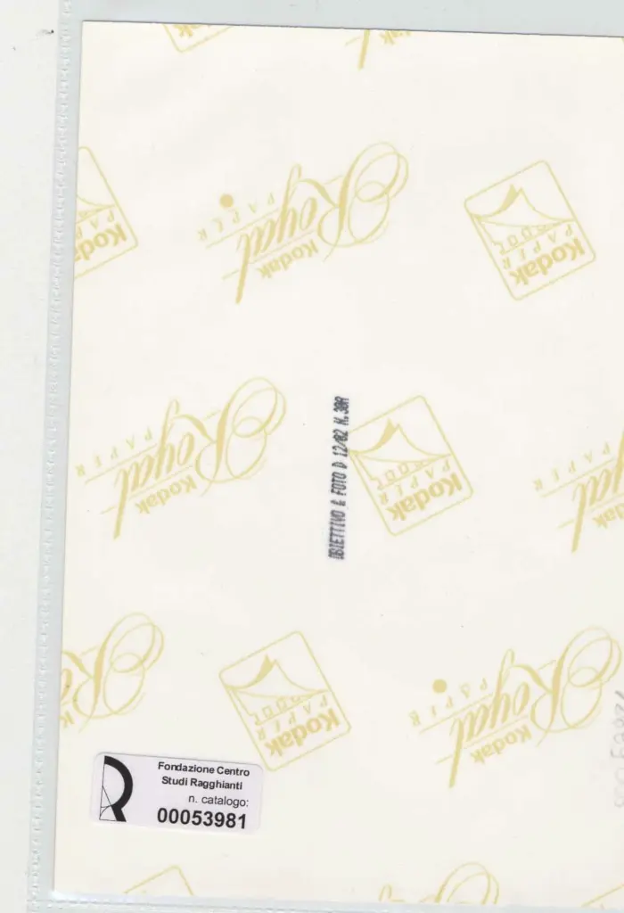 Obbiettivo e Foto , retro