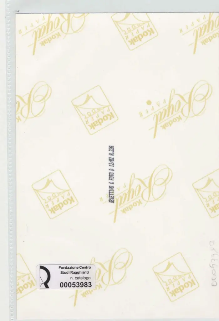 Obbiettivo e Foto , retro