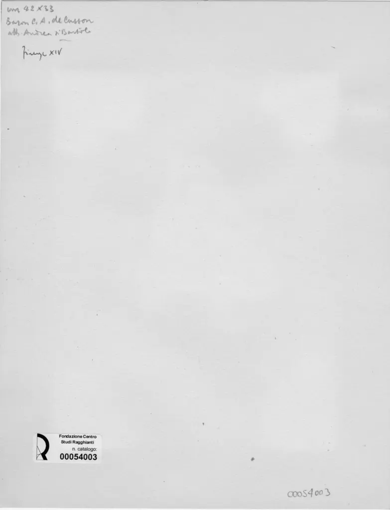 Di Bartolo, Andrea - - , retro